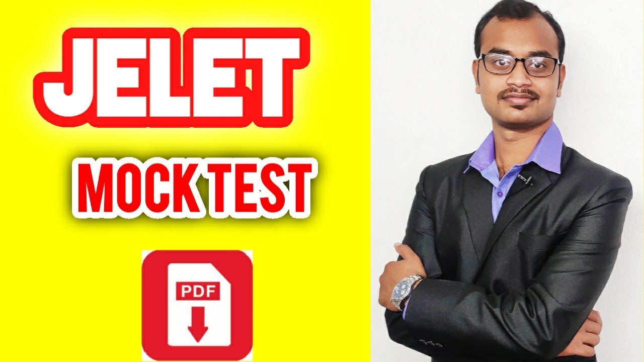 JELET 2020🔜mock test with free pdf
