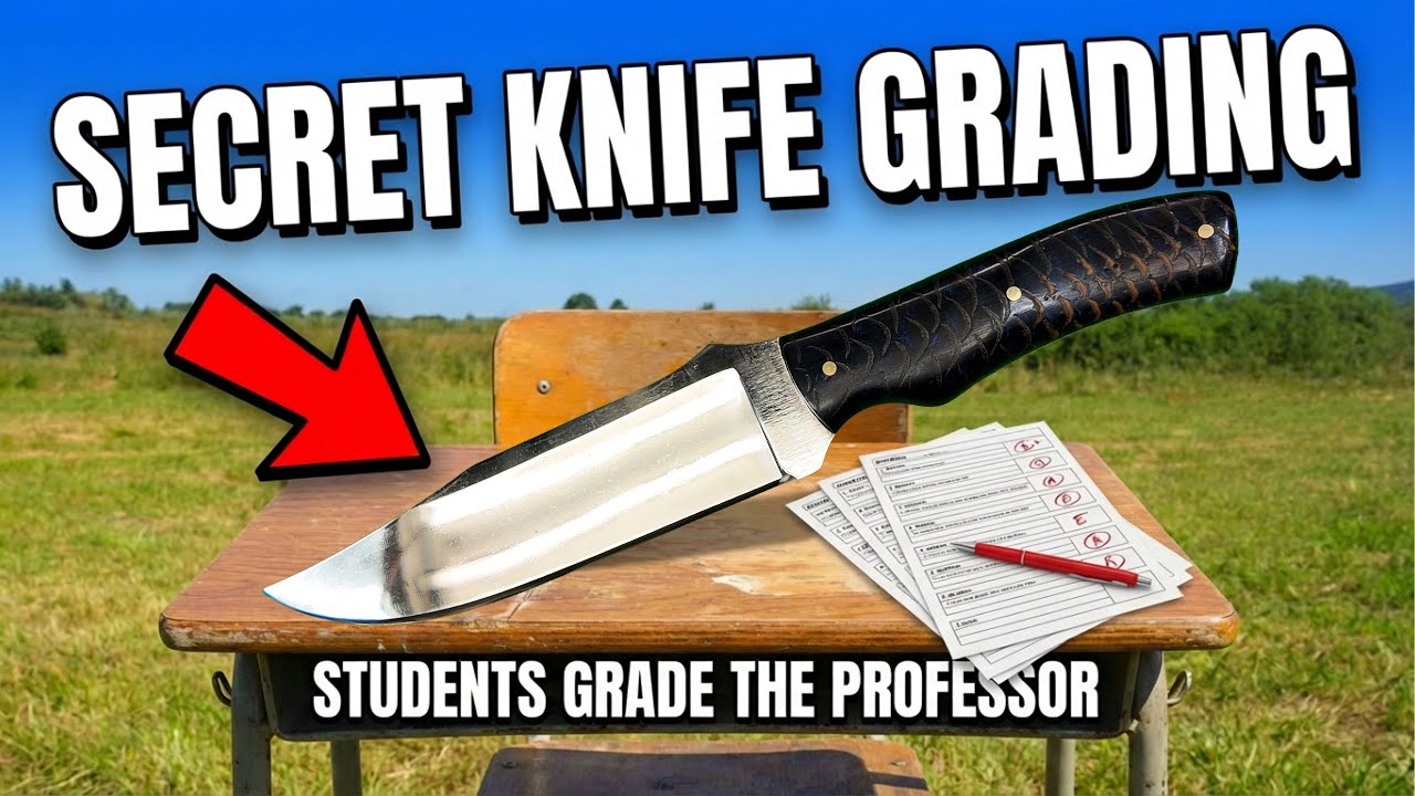 Can My Knife Pass the Class Rubric? TAs Decide