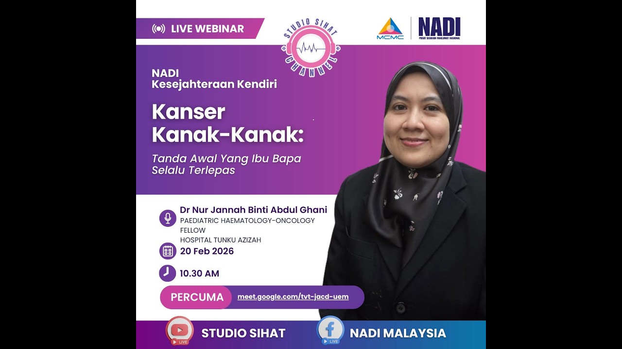 Kanser Kanak-Kanak: Tanda Awal Yang Ibu Bapa Selalu Terlepas | W125
