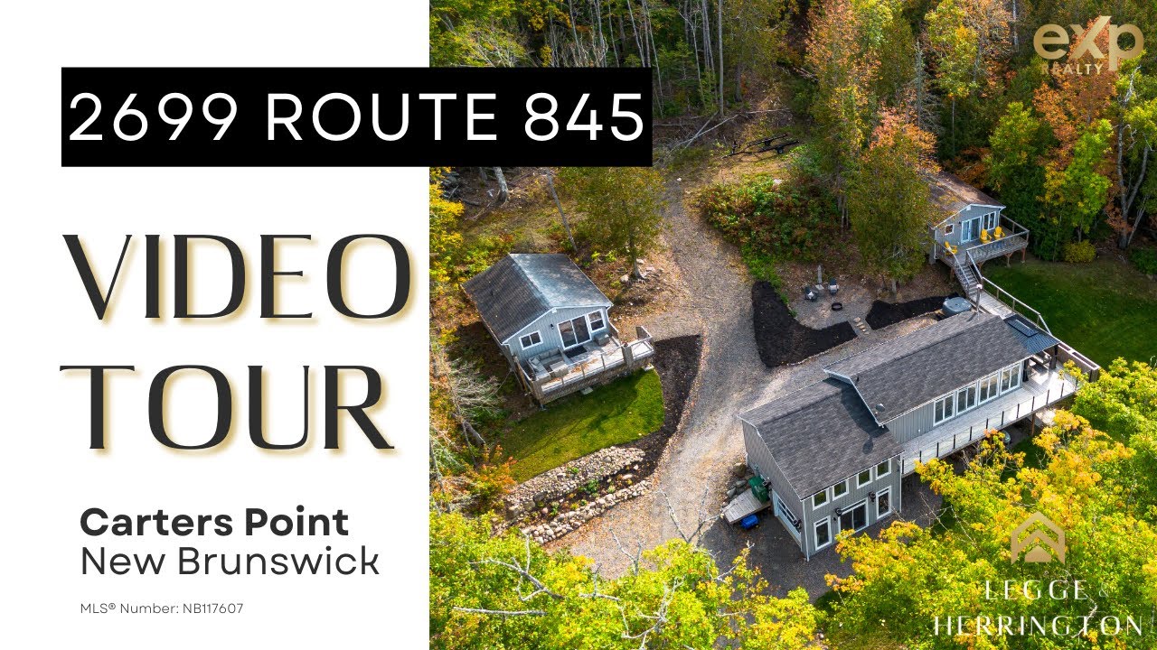 Riverfront Retreat For Sale | 2699 Route 845, Carters Point NB | Saint John River Dream Property