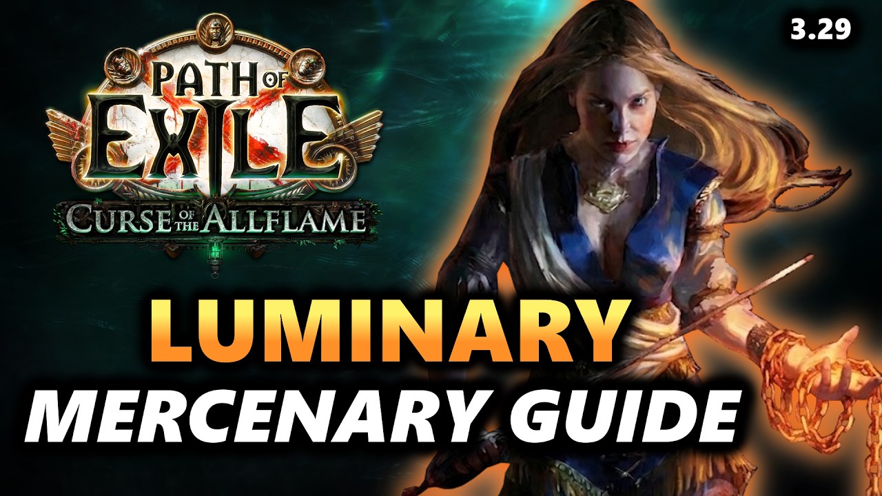 [PoE 3.29] Билд через поддержку наемников Luminary | Подходит для SSF