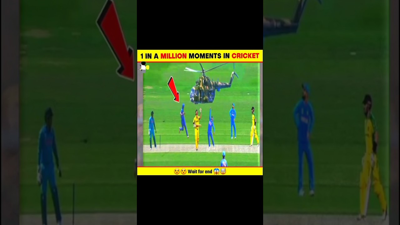 1 in a Million 🤯 Moments in Cricket History Ever || 