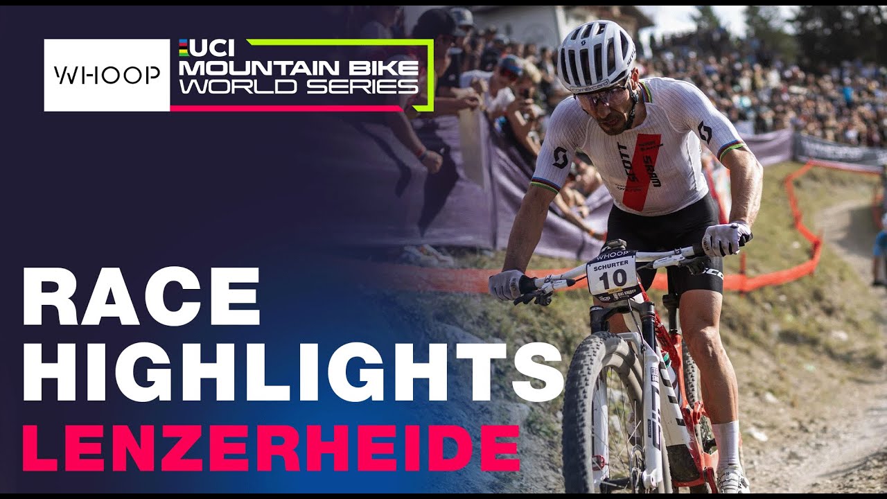 ОСНОВНЫЕ МОМЕНТЫ ГОНКИ | Elite Men 2025 UCI XCO World Cup | 8-й этап, Ленцерхайде