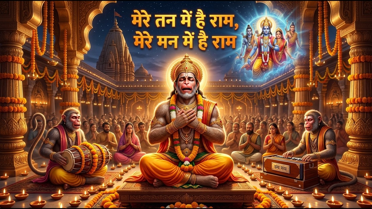 रोम रोम में राम | Ram Naam Bhajan | Mere Tan Mein Ram Mere Man Mein Ram | Ram Bhakti Song