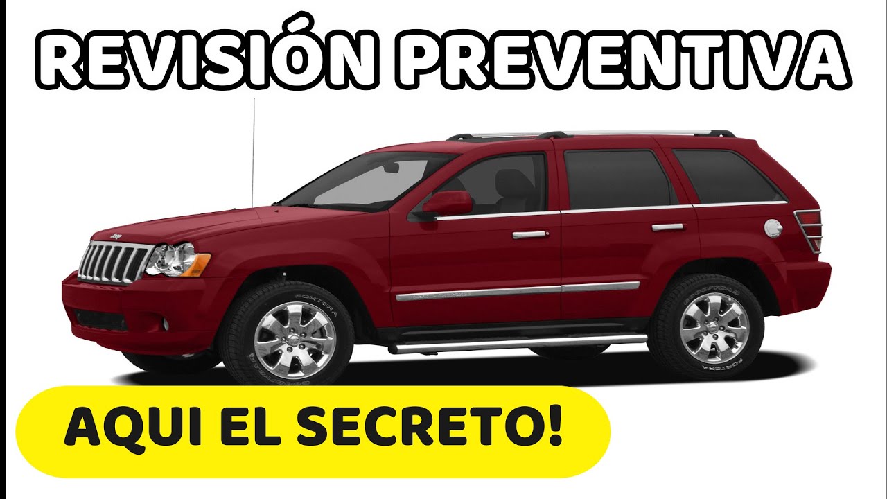 REVISION PREVENTIVA ⚡ Jeep Grand Cherokee 2009🔥  AHORRA DINERO💲💲