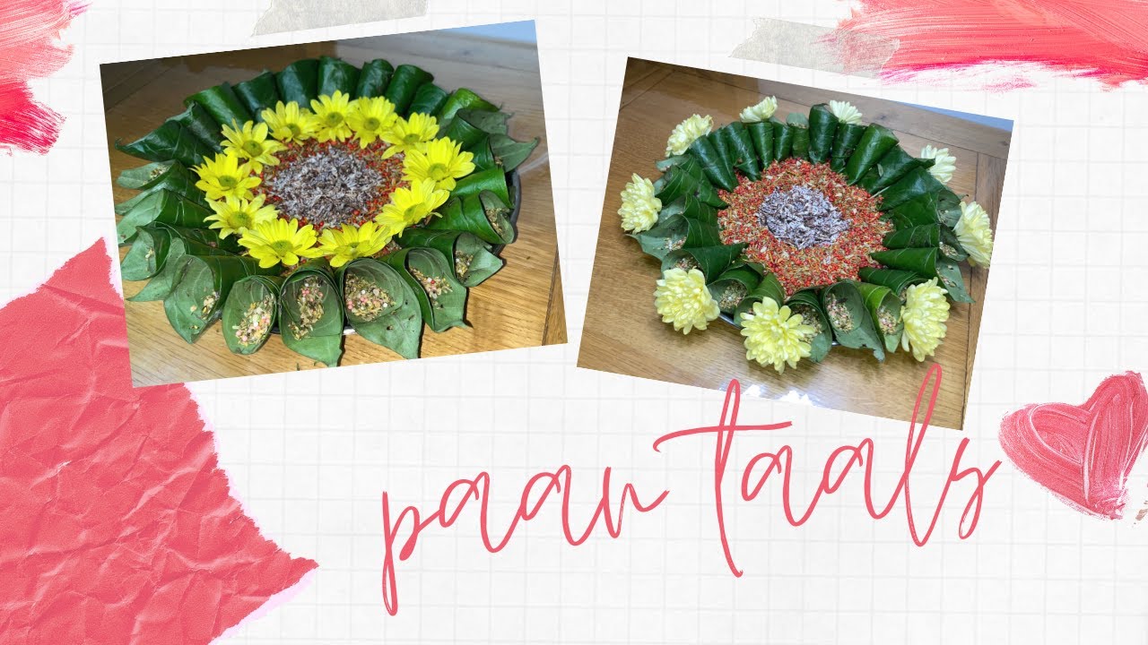 Quick and Easy Paan Taals Decoration Tutorial