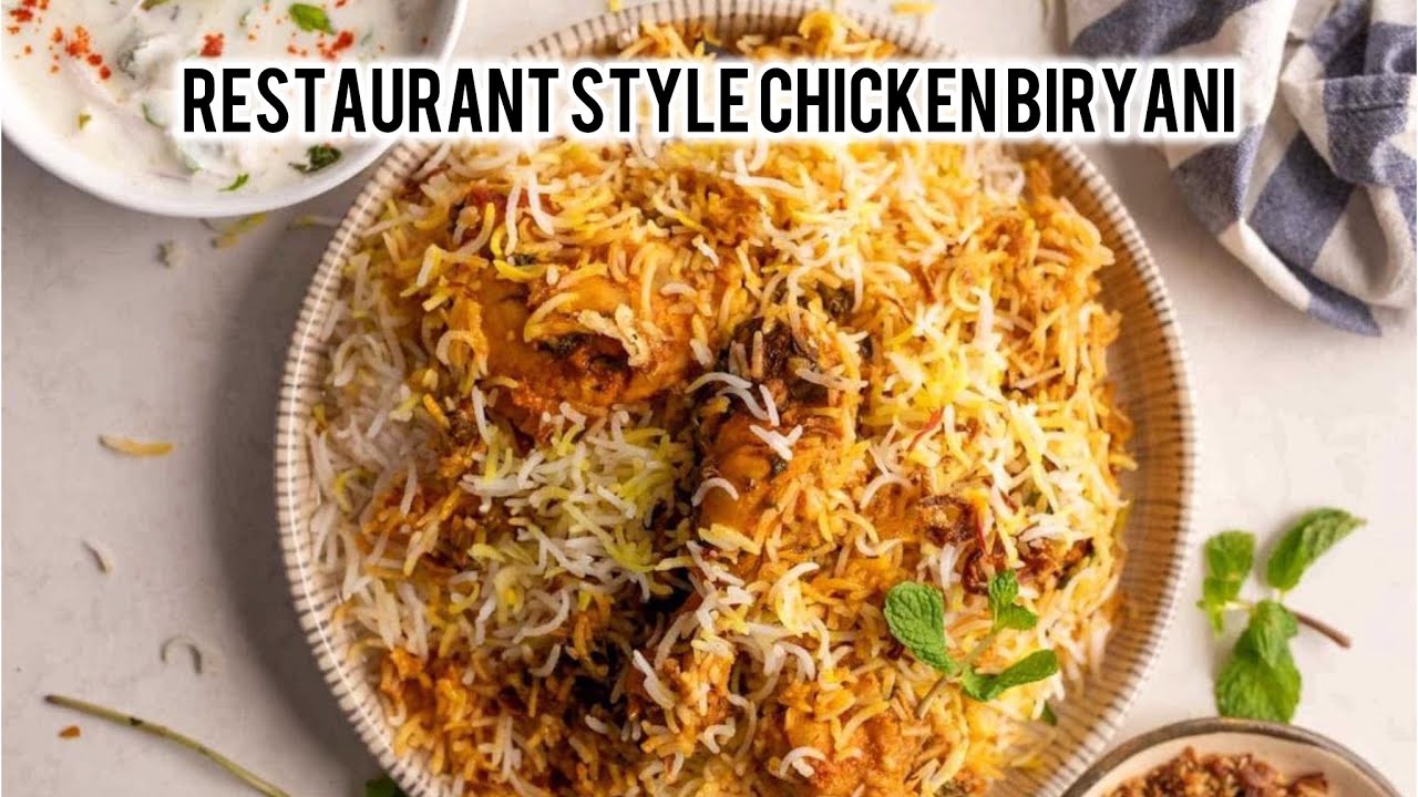 Perfect Chicken Biryani Recipe | Restaurant-Style, Flavorful & Easy Step-by-Step