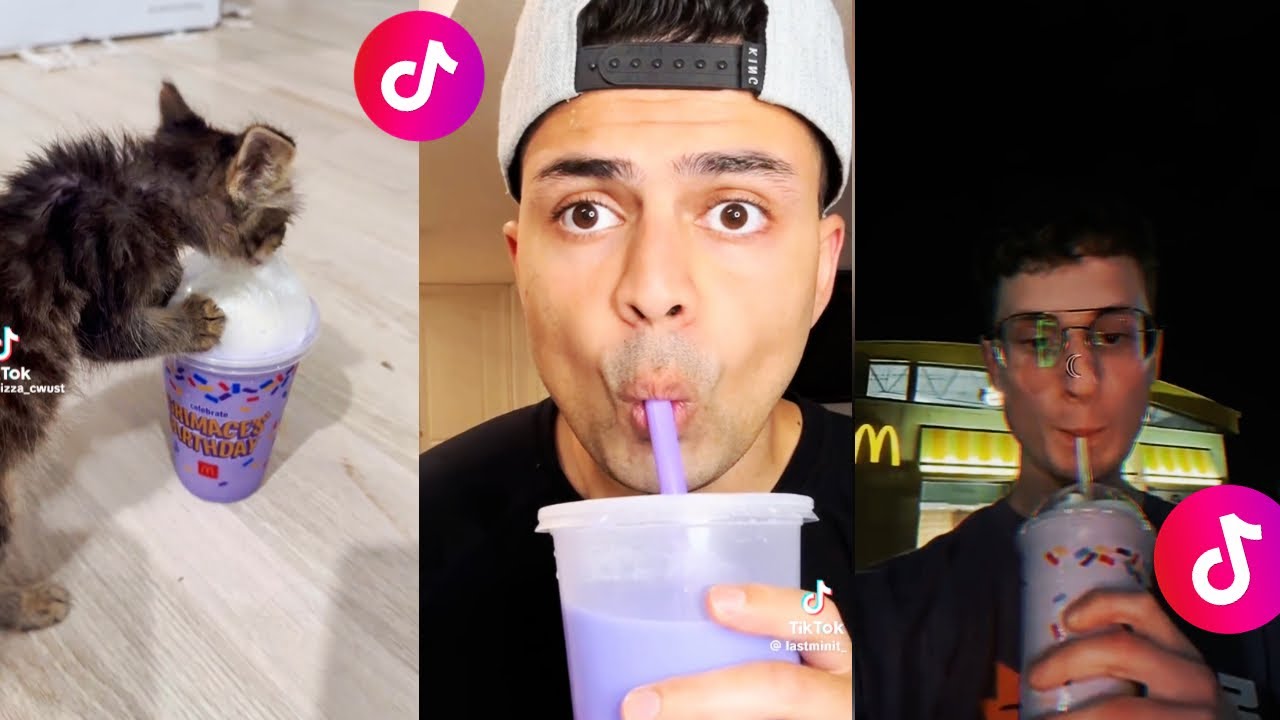 NEW Grimace Shake 2025 | Grimace Shake TikTok Compilation #48