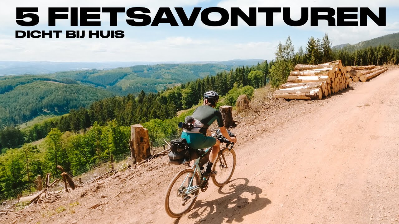De 5 BESTE fietsavonturen DICHT BIJ HUIS!