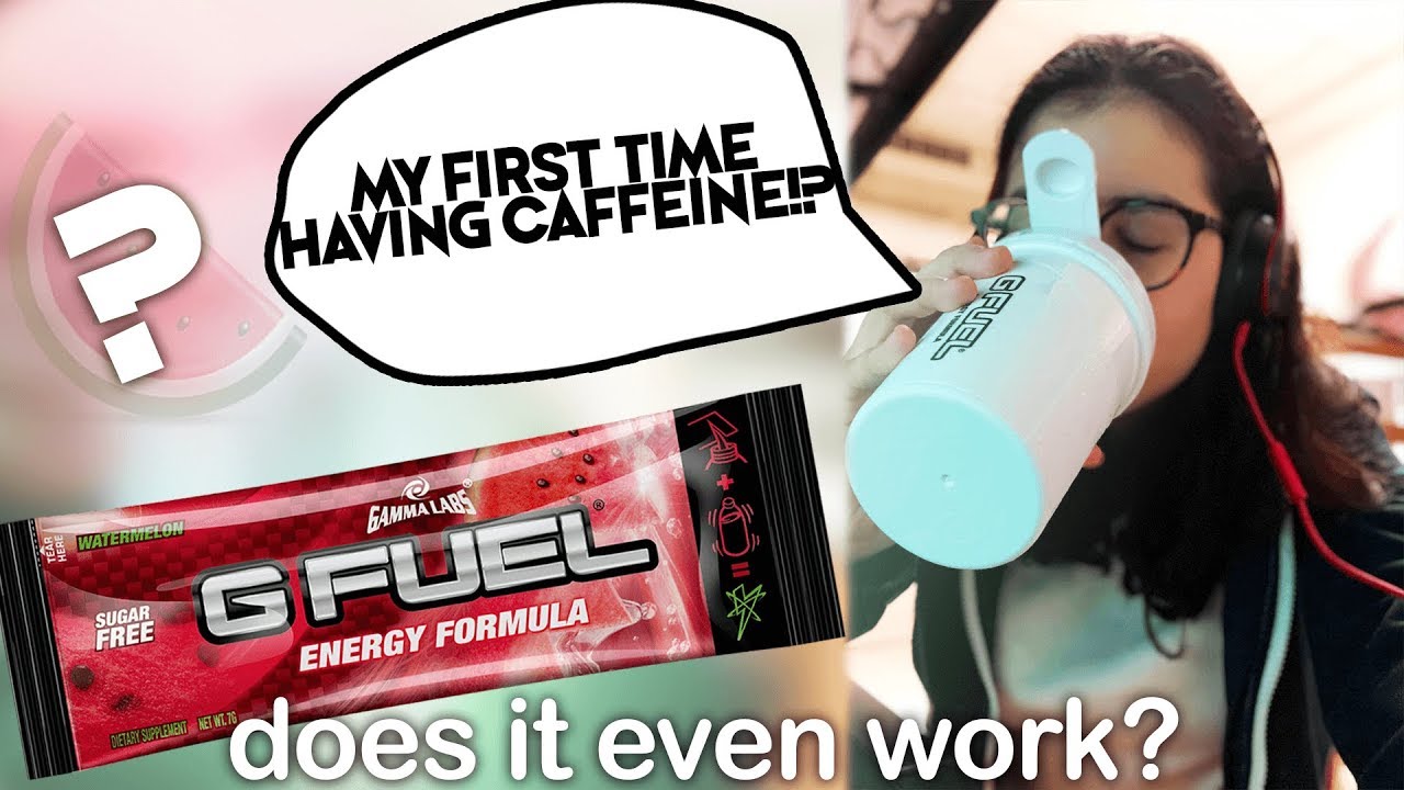 GFUEL - does it work? (taste test & first impression)