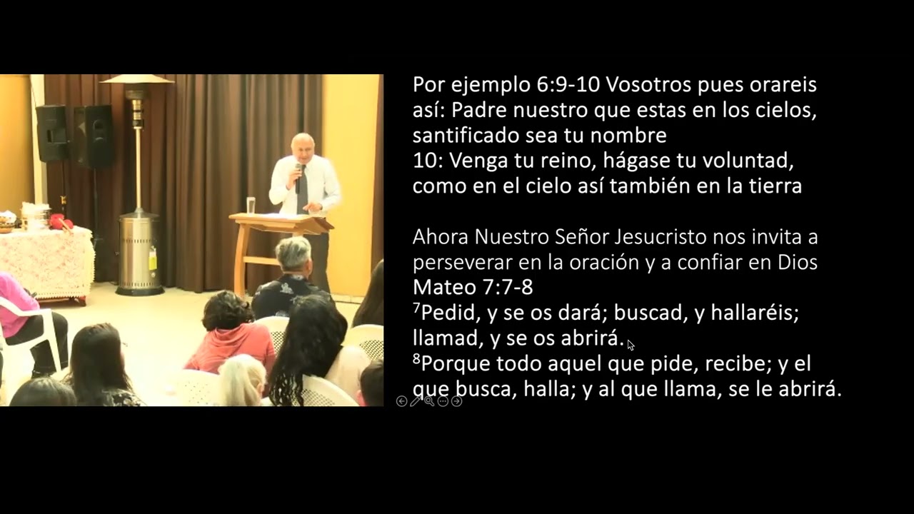 Predicador Raúl Fernandez Mateo 7:7-12