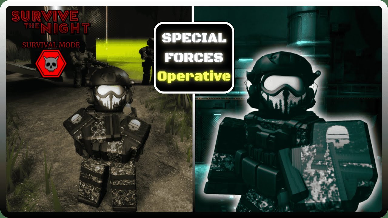 [STN] - The SPECIAL FORCES Operative - Roblox: Survive The Night