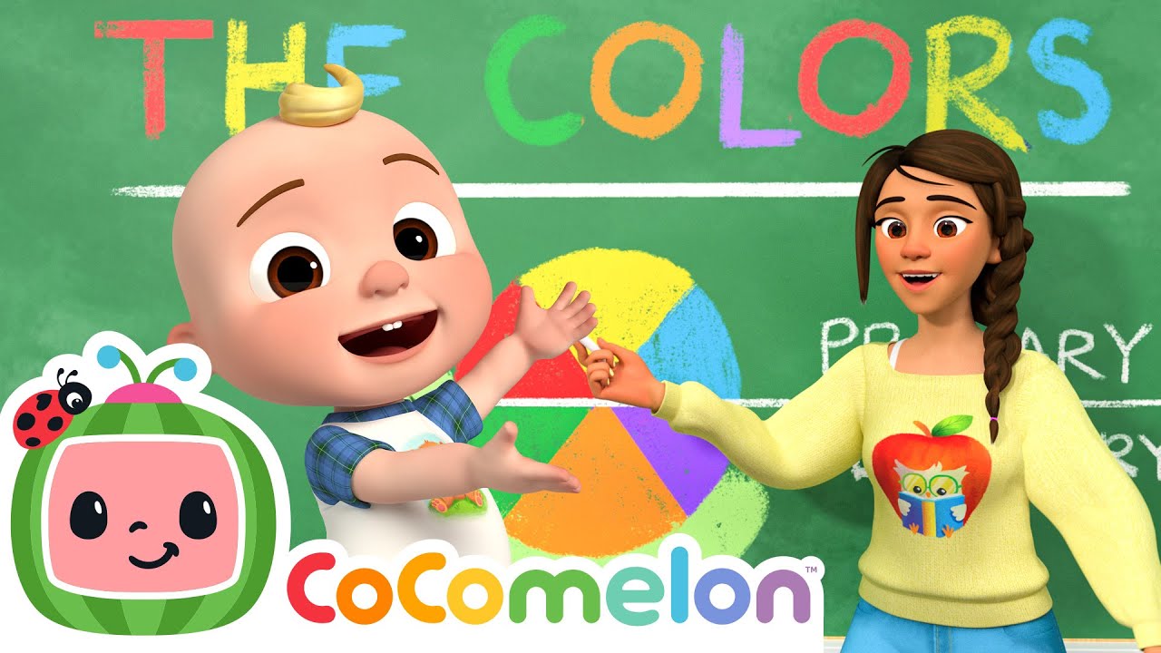 Mixing Colors with Jello! 🌈 Learning Colors at School | 🍉 CoComelon - JJ's Baby Songs 🎶