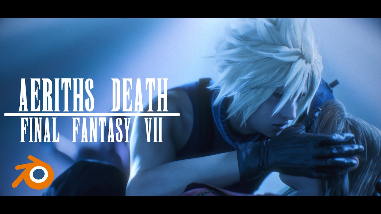 Aerith's death reimagined | Final Fantasy 7 Blender Fan-Animation