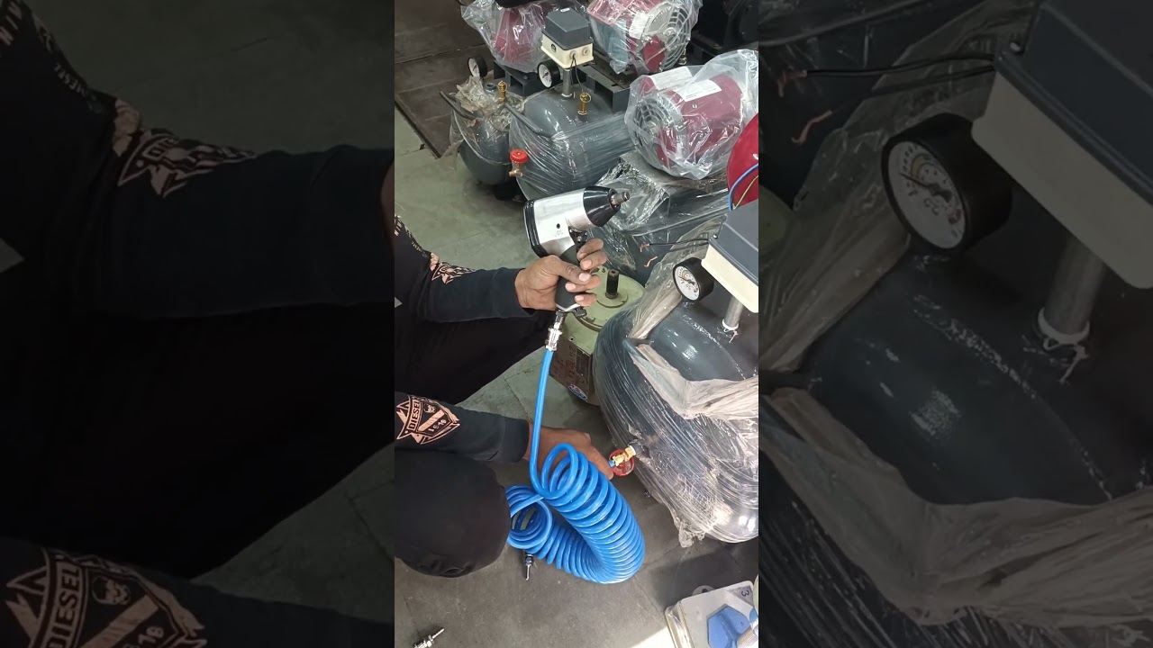 300 POUND AIR COMPRESSOR WITH IMPACT WRENCH 🤯🔥 WHATSAPP FOR ORDER ☎️ 9726255752 ☎️