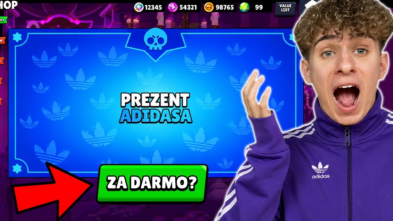 ADIDAS GIVING AWAY FREE GIFTS TO EVERYONE IN BRAWL STARS? 🎁