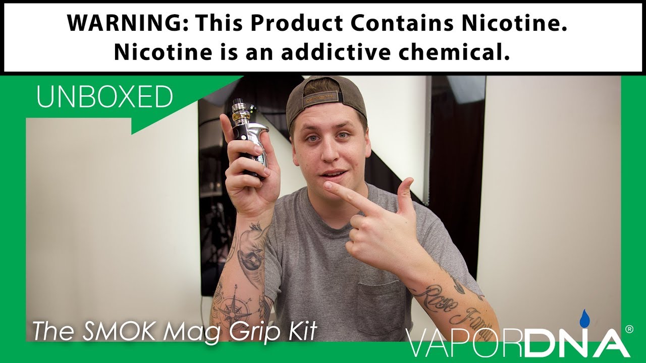 unBOXED with VaporDNA ~ Smok Mag Grip 100W TFV8 Baby V2 Kit