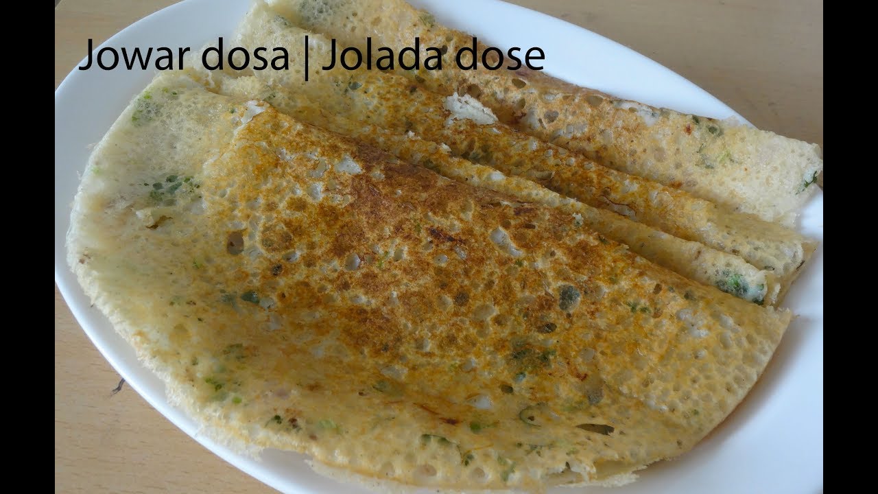 Jolada dose recipe | Jowar dosa recipe