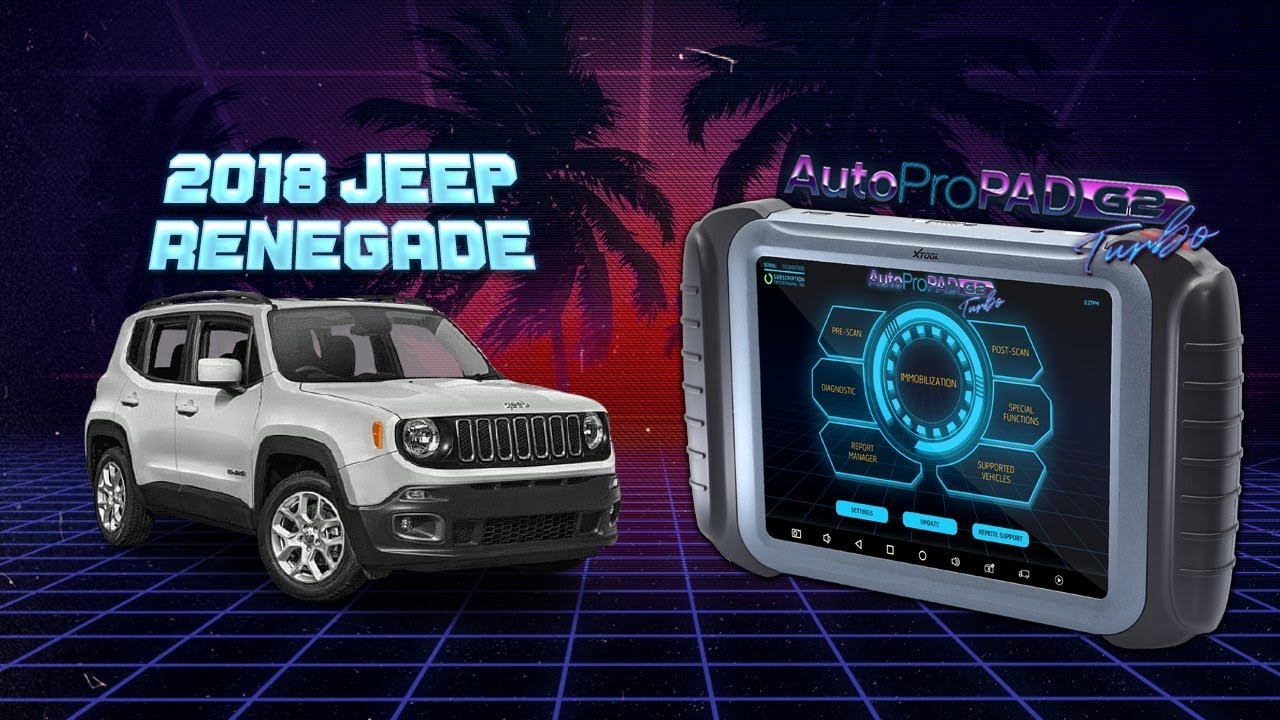 Programming a smart key to a 2018 Jeep Renegade | AutoProPAD G2 Turbo