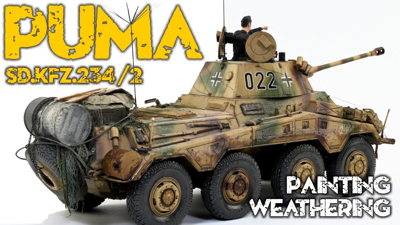 PUMA SD.KFZ 234/2 - ИЗВЕСТНЫЙ РАЗВЕДЧИК - RFM 5110 1/35 Масштабная модель, стр. 2