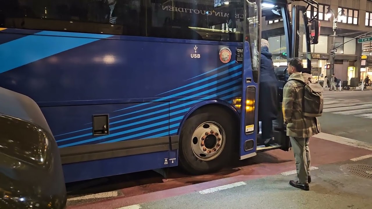 Both The Bronx Bound BxM1 Express Bus and The Queens Bound QM34 Express Bus