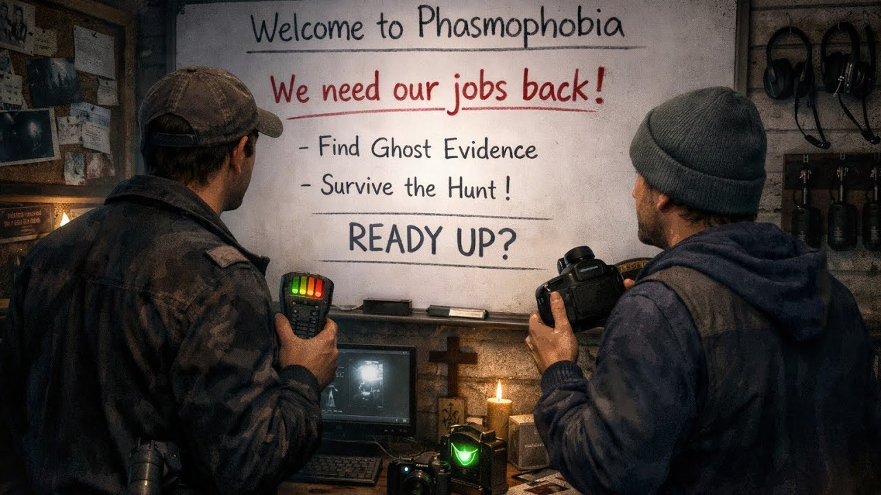 Recuperando el trabajo!!!PHASMOFOBIA