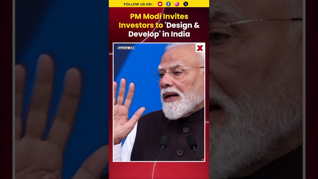 PM Modi Invites Global Investors To Design And Develop Solutions In India | NewsX