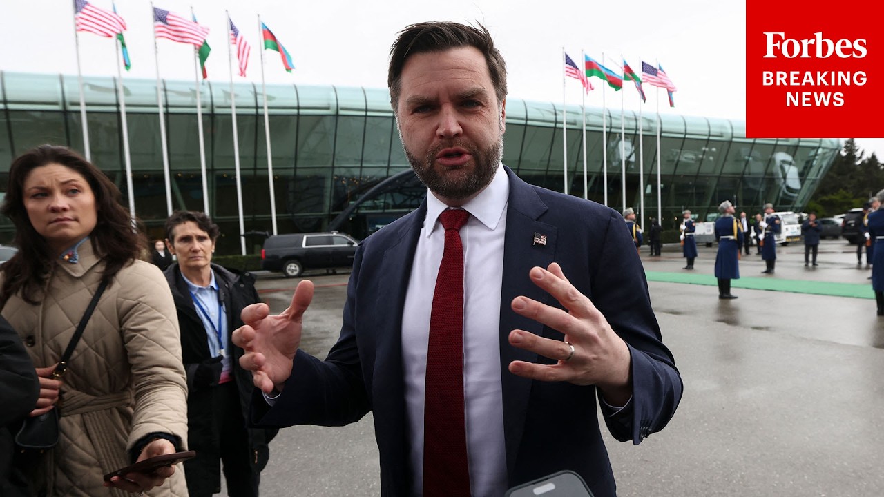 FULL GAGGLE: JD Vance Takes Reporters' Questions About Epstein Files, Olympics, And Trump