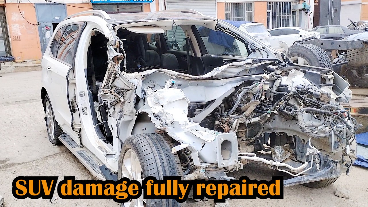 How to fix a crashed Ford Edge SUV