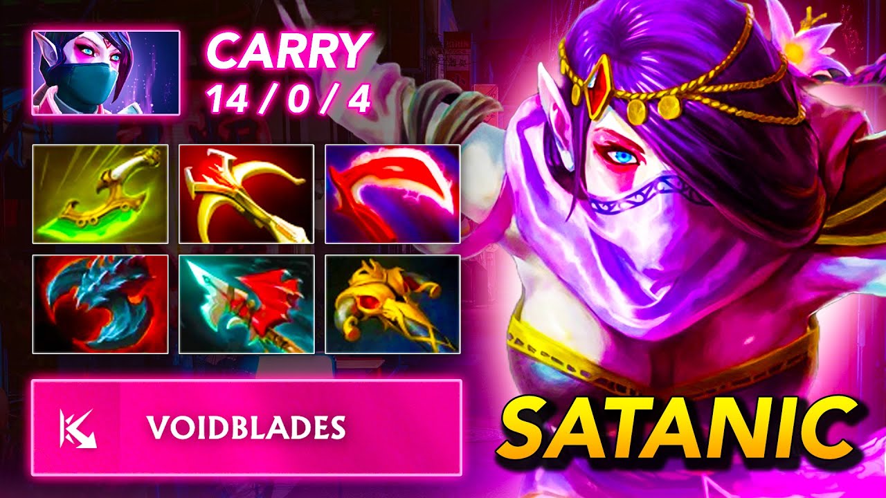 [7.38C] Satanic TEMPLAR ASSASSIN 🩸 Carry | Full Gameplay Dota Class