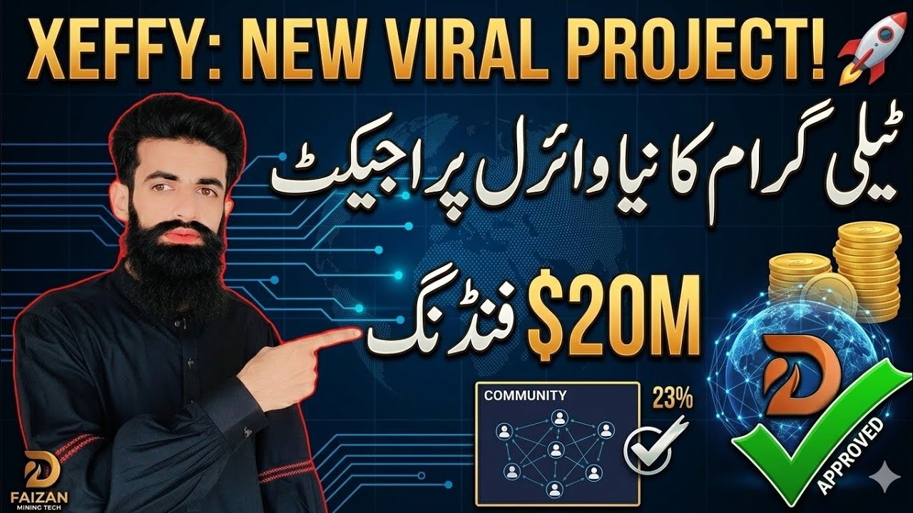 Xeffy Telegram New Project! $20M Funding Confirmed 🚀