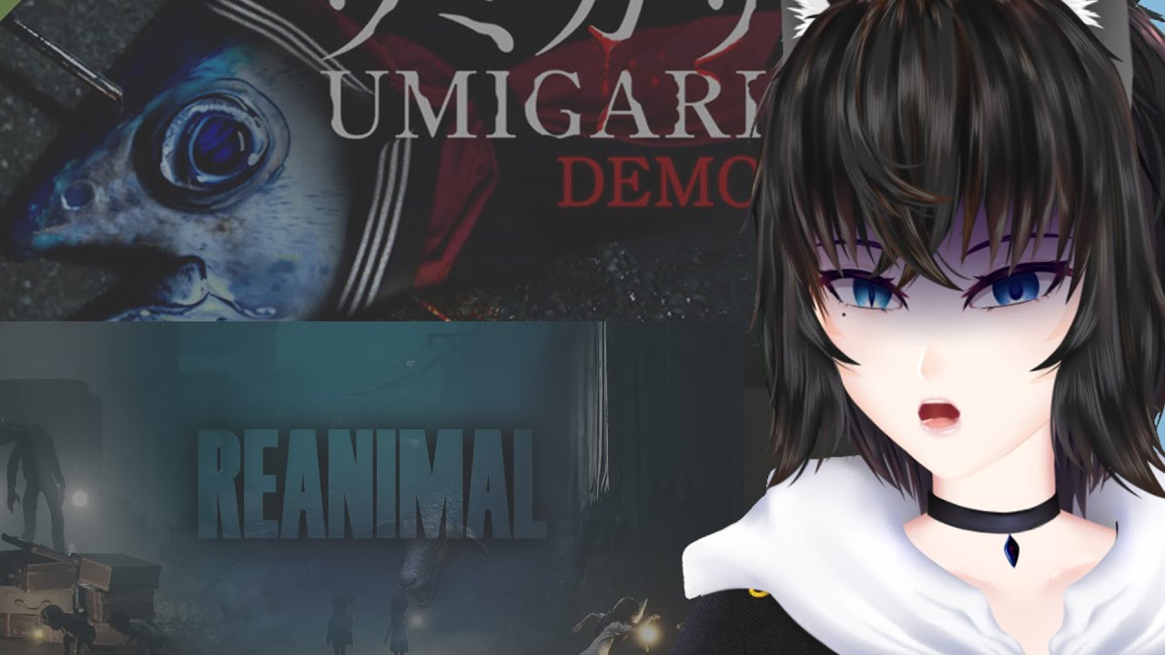 Kai Random -  Mencoba Demo Game Horror Umigari Fishing & REANIMAL (DAH LAMA NUNGGUIN REANIMAL INI!)