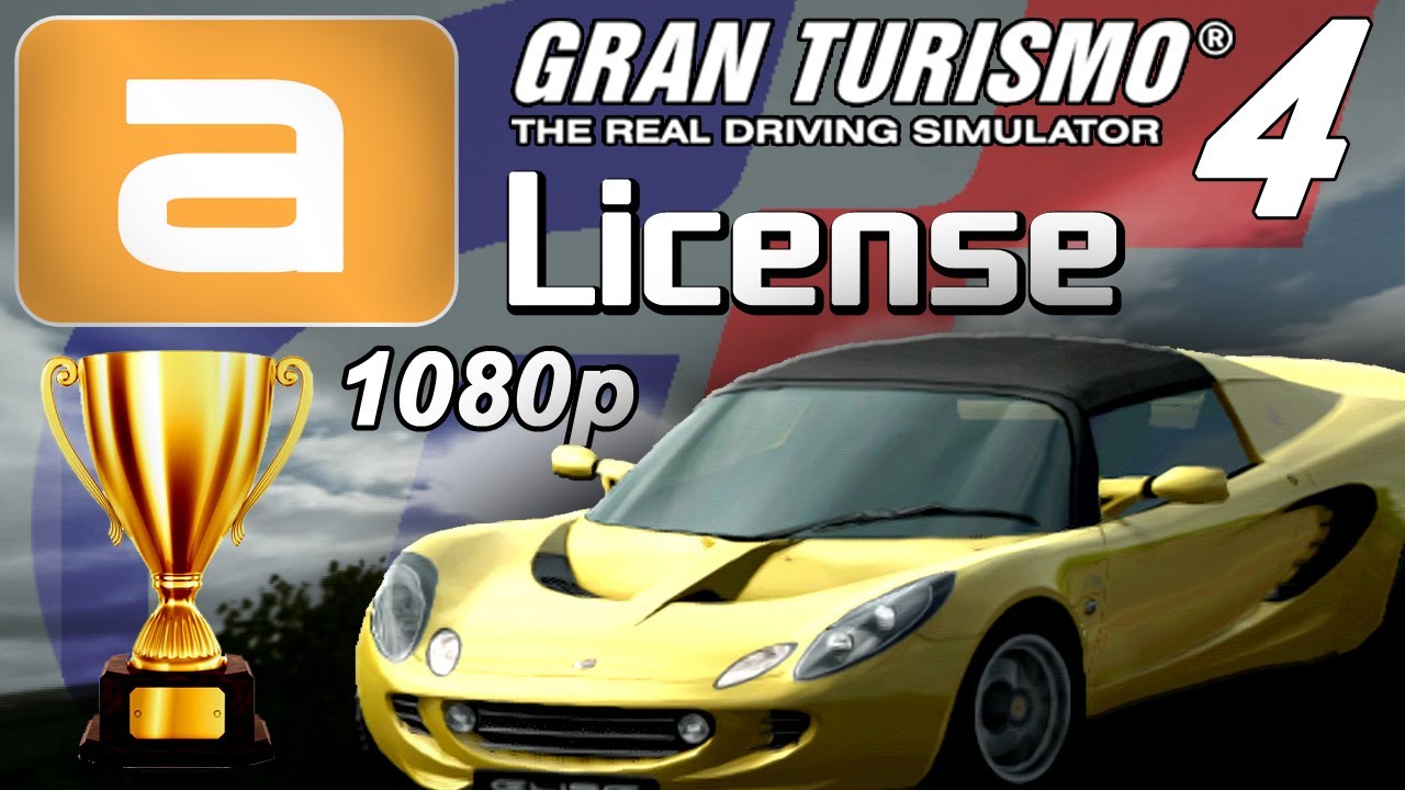 Gran Turismo 4 [1080p] - A-License - Gold & Prize Cars!!