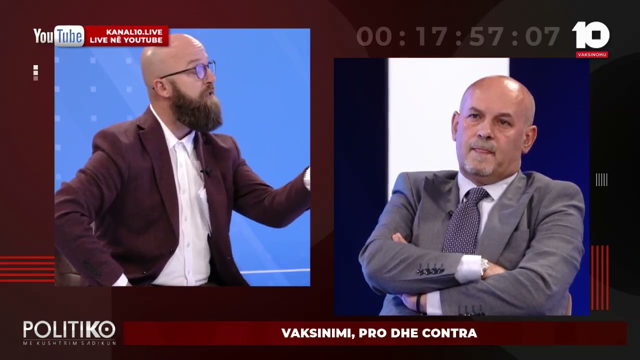 Përplasje e ashpër mes Sllamnikut dhe Sadikut për vaksinimin