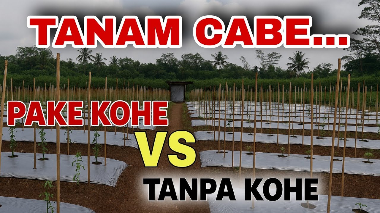 PAKE KOHE vs TANPA KOHE – Mana yang Lebih Unggul untuk Tanam Cabai?