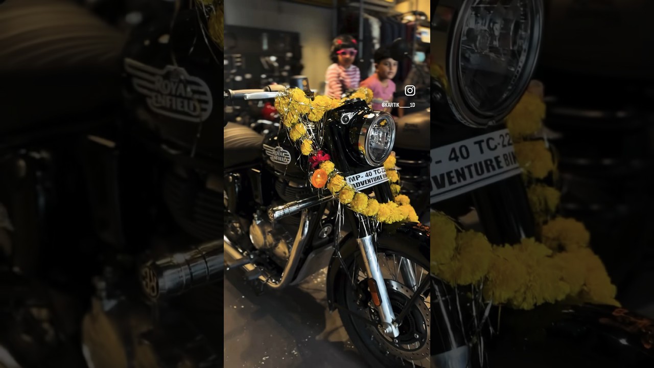 2023 Royal Enfield Bullet 350 Military Black || New Bullet Delivery Status #shorts #bullet #viral ✅