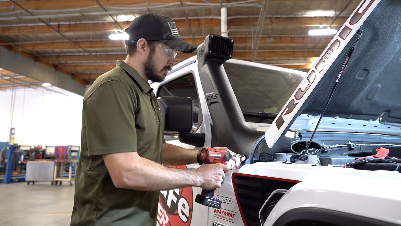 Jeep Wrangler JL & Gladiator JT Bolt-On DAS Snorkel