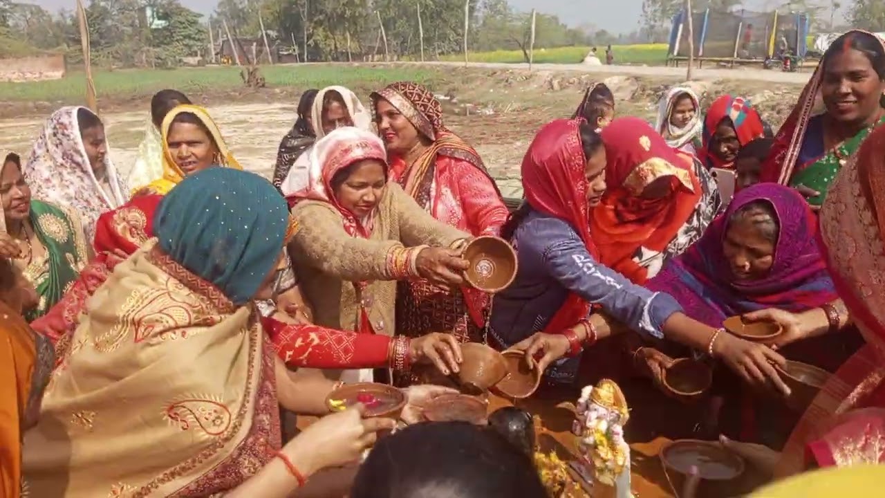 #Shiv Parvati ki  barat ki taiyari ho rahi hai vishram ka Purava Gram Sabha pakargaon 