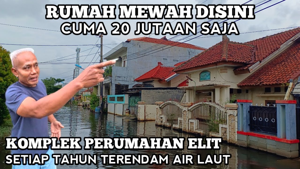 Kampung Milyarder Rumah Mewah Cuma 20 Jutaan Saja Karena Berada Di Atas Laut