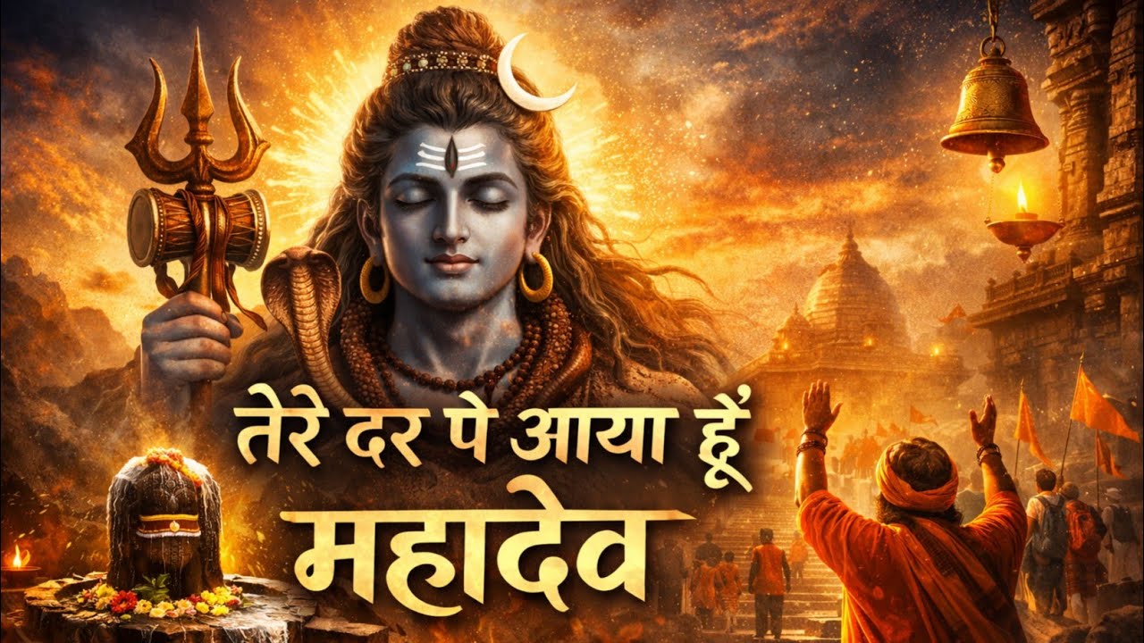 तेरे दर पे आया हूँ महादेव | New Shiv Bhajan 2026 | Heart Touching Bholenath Bhajan | Har Har Mahadev