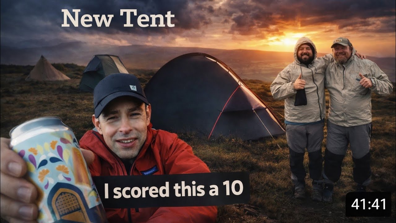 Plan B Wildcamp turned out to be a pretty good camp #breconbeacons #wildcamping #terranova