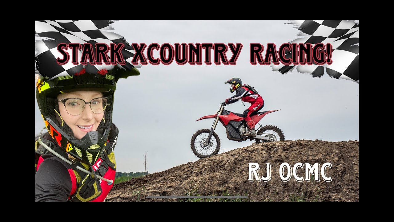 XCOUNTRY RACING ON A STARK VARG! E-Bikes are pretty cool...