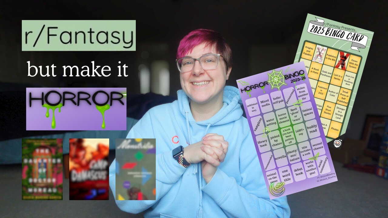 Can I read books for BOTH bingo boards?? | Book Bingo Ep. 2