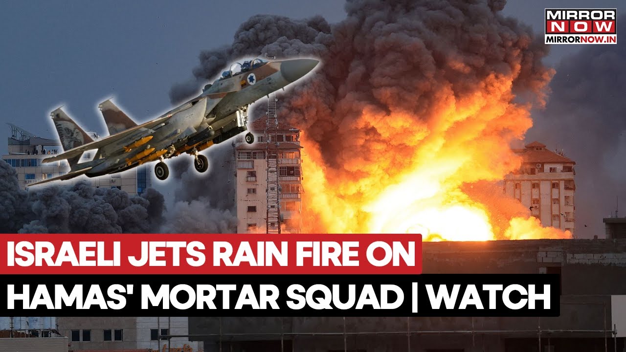 IDF Jets Destroy Hamas' Mortar Squad Targeting Israeli Troops | Operation Caught On Camera | Watch