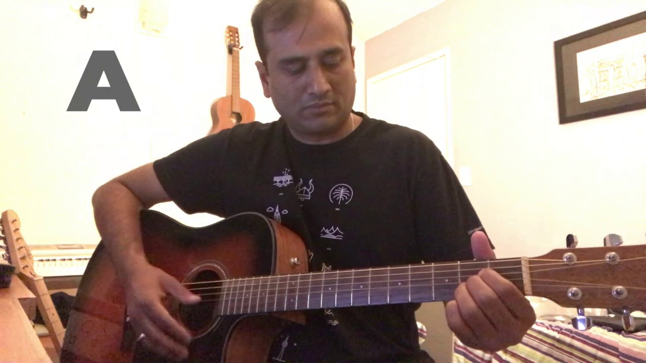 Phir Wohi Raat Hai - Complete Guitar Chords