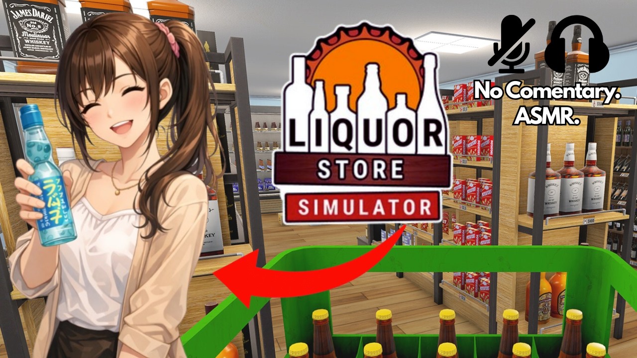 Relaxing Liquor Store Simulator ASMR 🍻 | Demo Gameplay (No Commentary) 