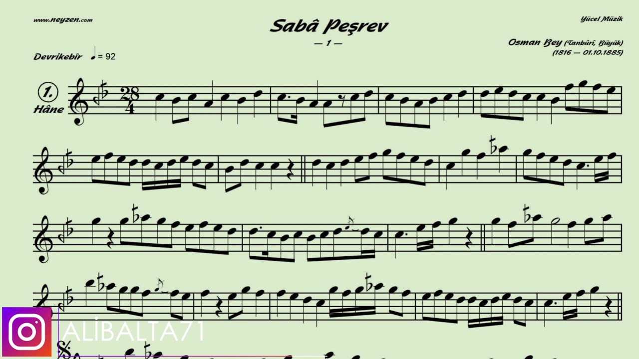 SABA PEŞREV BÜYÜK OSMAN BEY 1 HANE VE TESLİM