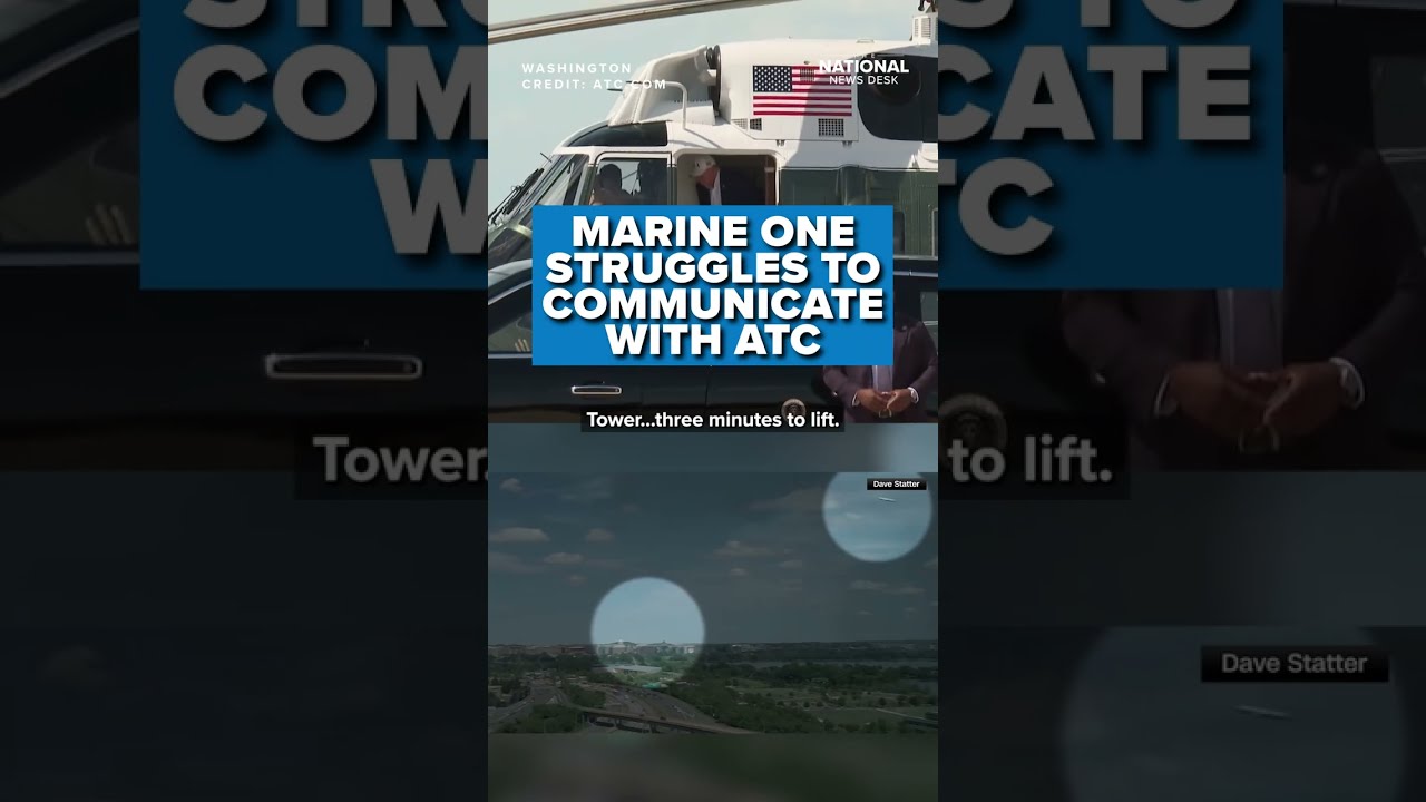 Аудиозапись РАСКРЫВАЕТ проблемы Marine One со связью с авиадиспетчерами | NTSB: &laquo;опасное сближение&raquo;