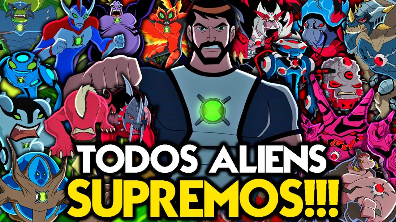 TODOS OS SUPREMOS (HUMANOS, ALIENS E PREDADORES) EM BEN 10!!!