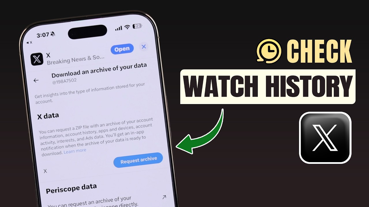 How To Check Watch History on Twitter/ X! [See]